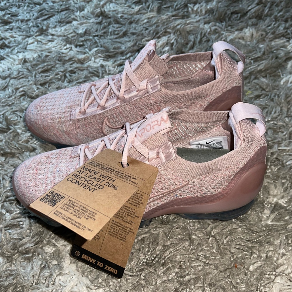 Nike AIR VAPORMAX 2021 FLYKNIT Pink Oxford/Pink Oxford-rose Whisper sneaker - Picture 6 of 13